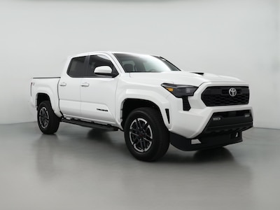 White 2024 Toyota Tacoma TRD Sport