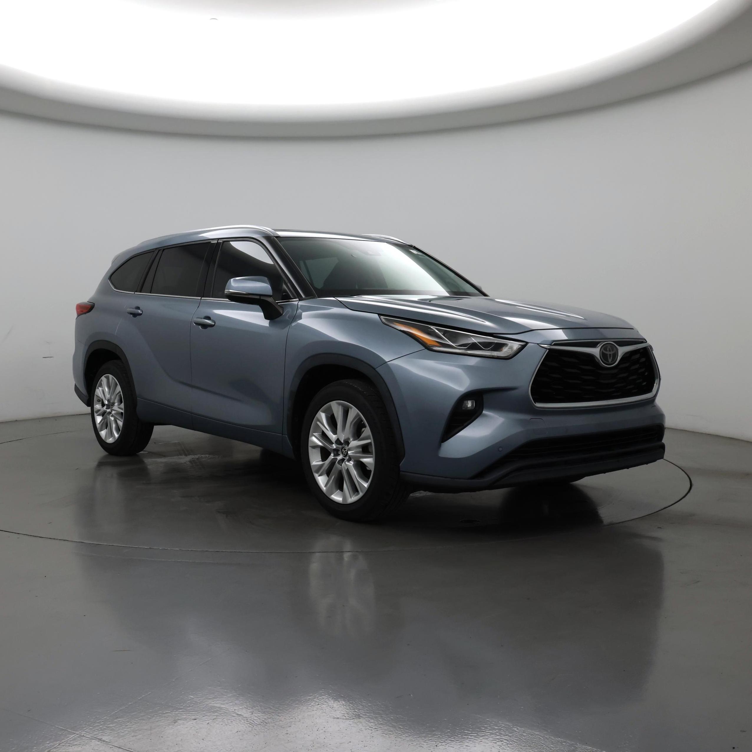 Silver 2020 Toyota Highlander SUV / Crossover Front-Wheel Drive Automatic