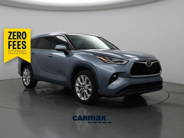 Silver 2020 Toyota Highlander SUV / Crossover Front-Wheel Drive Automatic