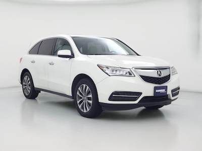 White 2015 Acura MDX