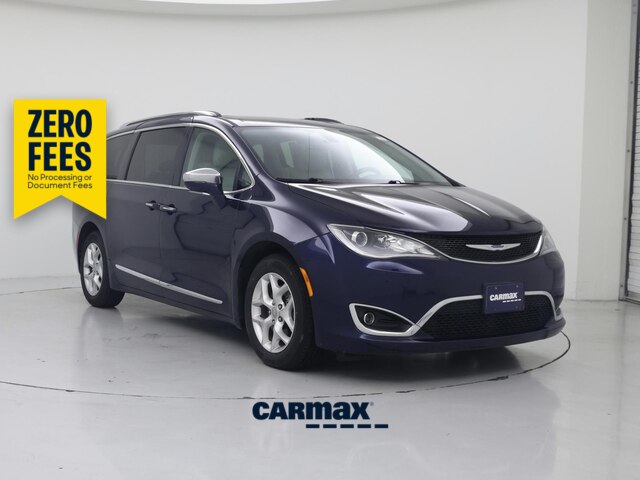 Blue 2020 Chrysler Pacifica Minivan Front-Wheel Drive Automatic