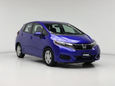 Blue 2020 Honda Fit LX