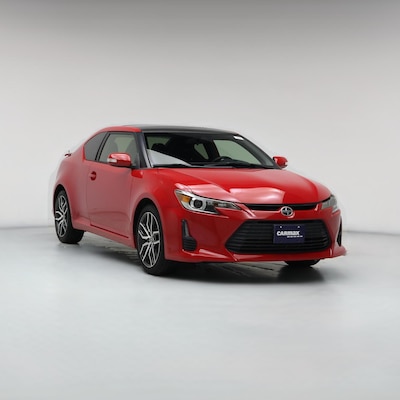 Red 2014 Scion tC Monogram