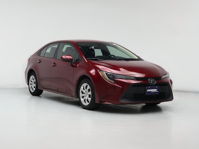 Red 2022 Toyota Corolla LE