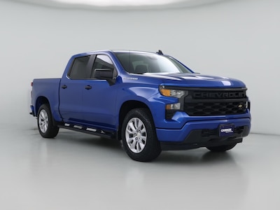 Blue 2022 Chevrolet Silverado 1500 Custom