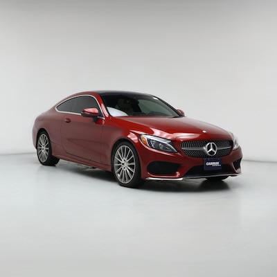 Red 2017 Mercedes-Benz C300
