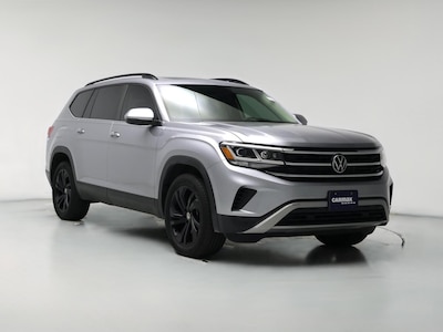 Silver 2021 Volkswagen Atlas SE w/Tech