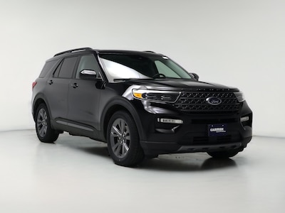 Black 2022 Ford Explorer XLT