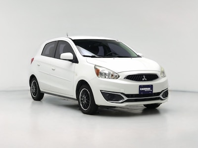 White 2017 Mitsubishi Mirage ES