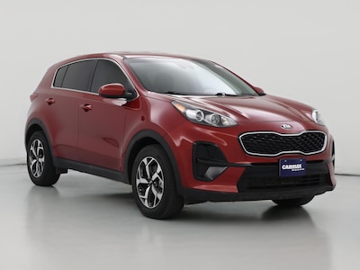 Red 2020 Kia Sportage LX