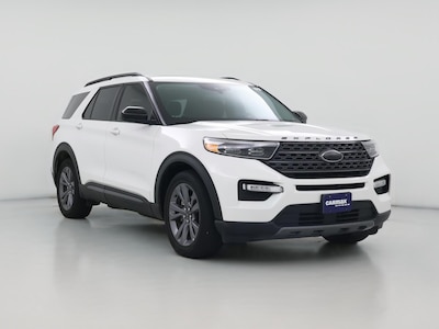 White 2022 Ford Explorer XLT
