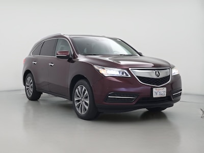 Red 2016 Acura MDX