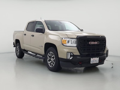 Tan 2022 GMC Canyon AT4 with Leather