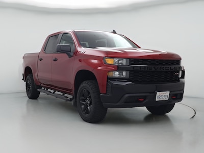 Red 2021 Chevrolet Silverado 1500 Custom Trail Boss