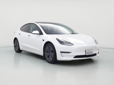 White 2021 Tesla Model 3 Standard Range Plus