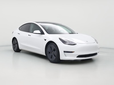 White 2022 Tesla Model 3