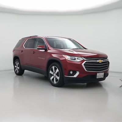 Red 2019 Chevrolet Traverse LT