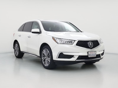 White 2018 Acura MDX