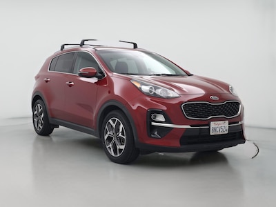 Red 2020 Kia Sportage EX