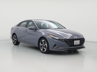 Gray 2023 Hyundai Elantra Limited