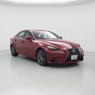 Red 2014 Lexus IS 250