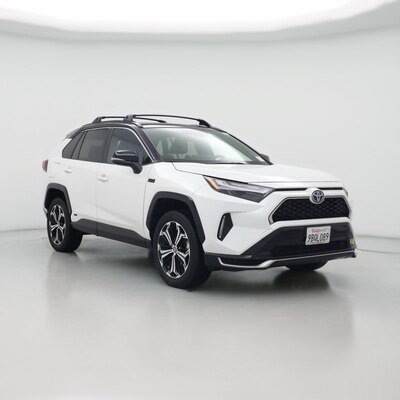 White 2022 Toyota RAV4 Prime Plug-In XSE
