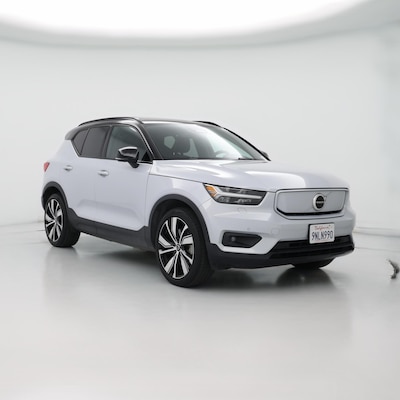 Silver 2021 Volvo XC40 Recharge Electric P8 R-Design