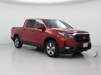 Red 2024 Honda Ridgeline RTL