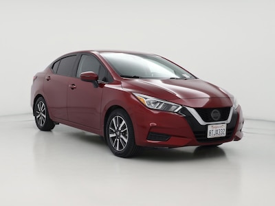 Red 2020 Nissan Versa SV