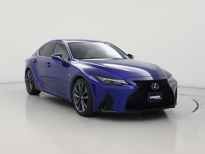 Blue 2021 Lexus IS 350 F-Sport
