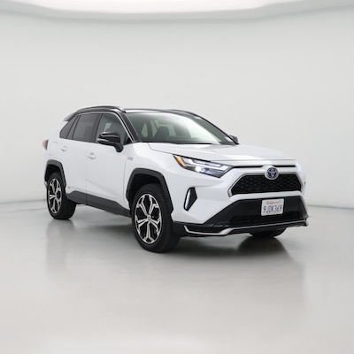 White 2023 Toyota RAV4 Prime Plug-In XSE
