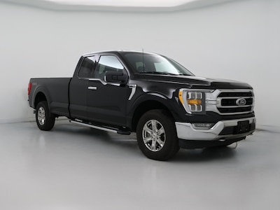 Black 2021 Ford F150 XLT