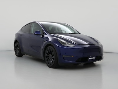 Blue 2023 Tesla Model Y Performance