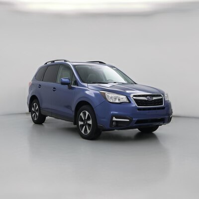 Blue 2017 Subaru Forester 2.5I Premium
