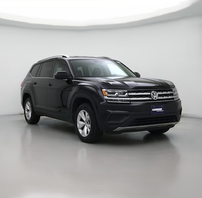 Black 2018 Volkswagen Atlas S