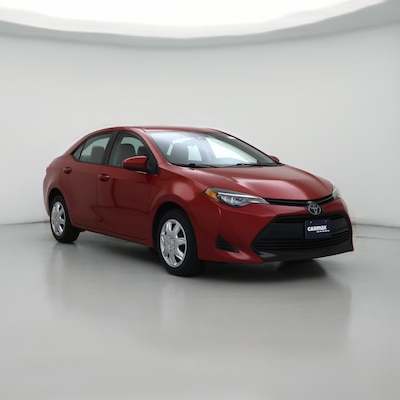 Red 2019 Toyota Corolla LE