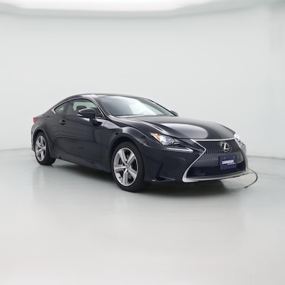 Black 2015 Lexus RC 350