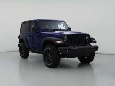 Blue 2020 Jeep Wrangler Willy's