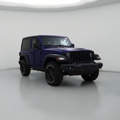 Blue 2020 Jeep Wrangler Willy's