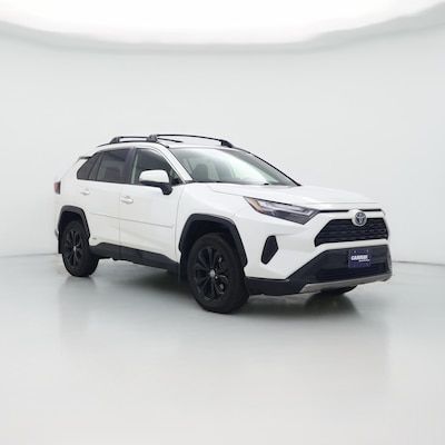 White 2022 Toyota RAV4 Hybrid SE