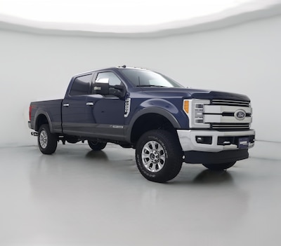 Blue 2019 Ford F250 Lariat