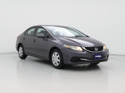 Gray 2014 Honda Civic LX