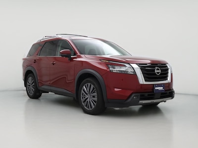 Red 2024 Nissan Pathfinder SL