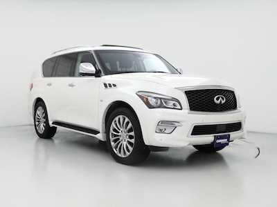 White 2017 Infiniti QX80