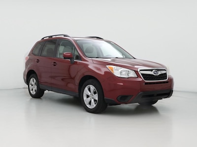 Red 2015 Subaru Forester 2.5I Premium