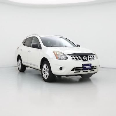 White 2015 Nissan Rogue Select S