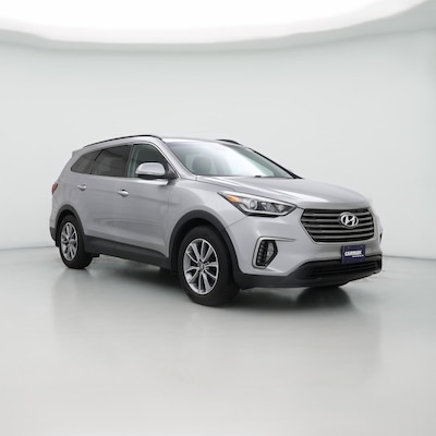 Silver 2017 Hyundai Santa Fe Limited