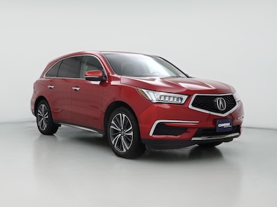 Red 2020 Acura MDX SH-AWD Technology