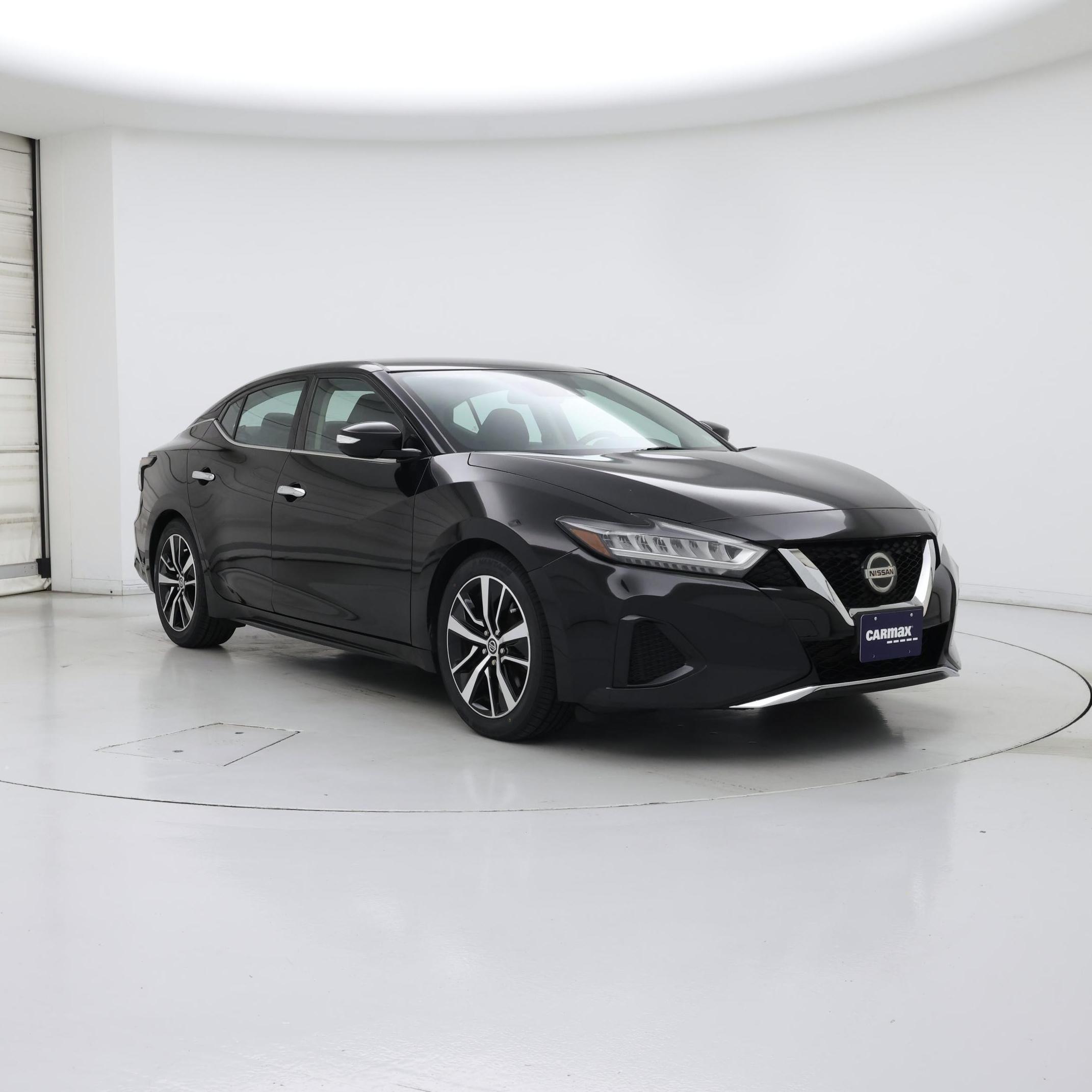 Black 2021 Nissan Maxima Sedan Front-Wheel Drive Automatic
