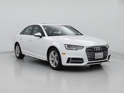 White 2018 Audi A4 Premium